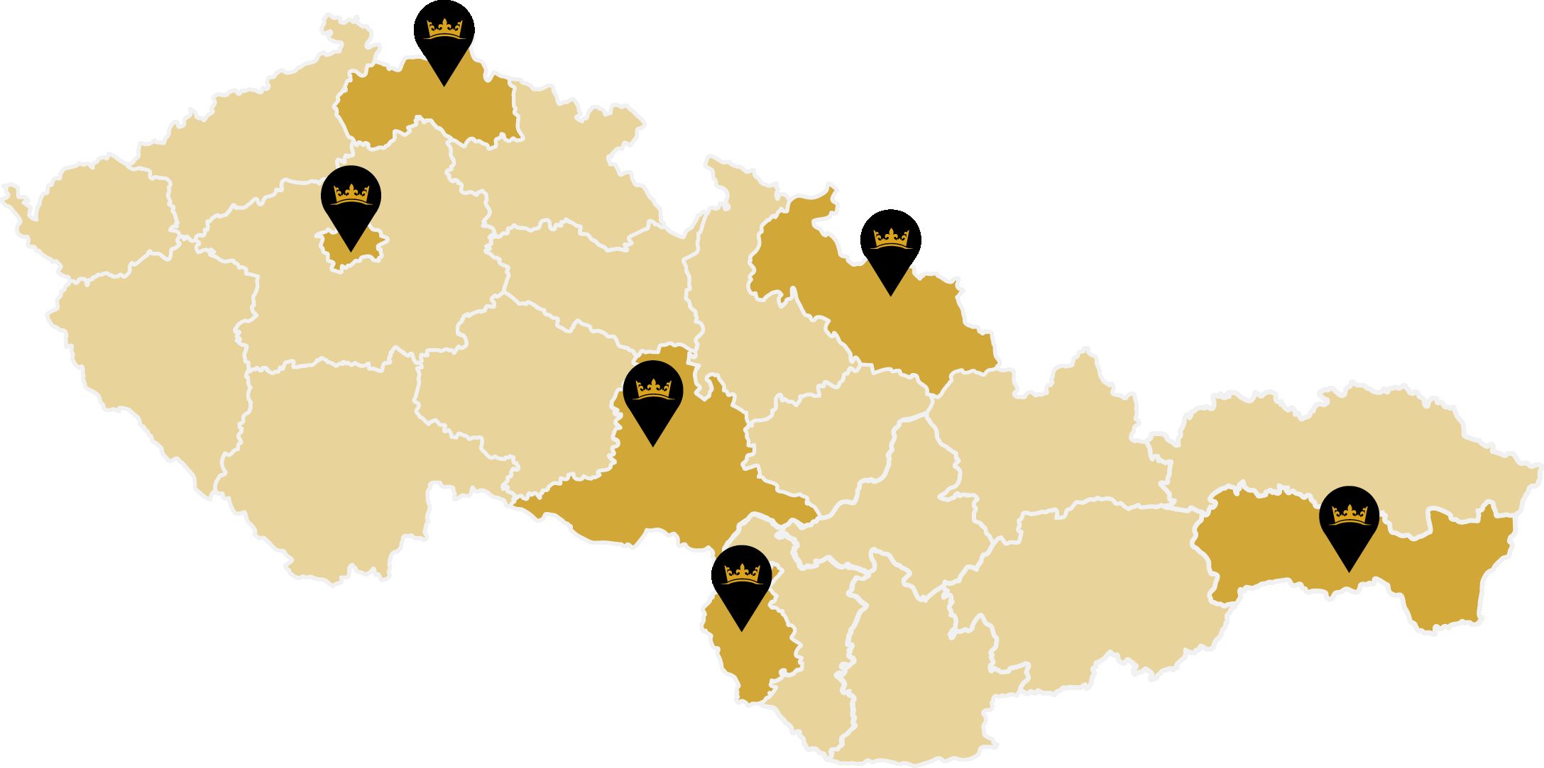 Zlaťáky - naše prodejny Zlaťáky - naše prodejny
