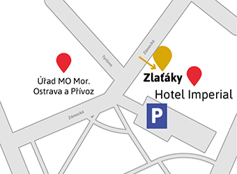 Prodejna Ostrava mapa