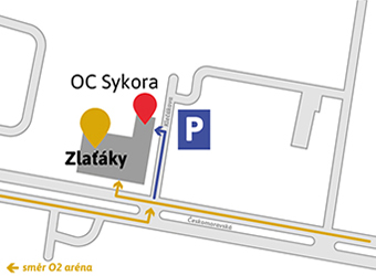 Prodejna Praha mapa Prodejna Praha mapa