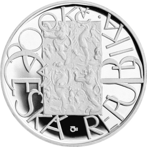 Stříbrná mince 200 Kč Zavedení jednotné evropské měny Euro 2001 Proof