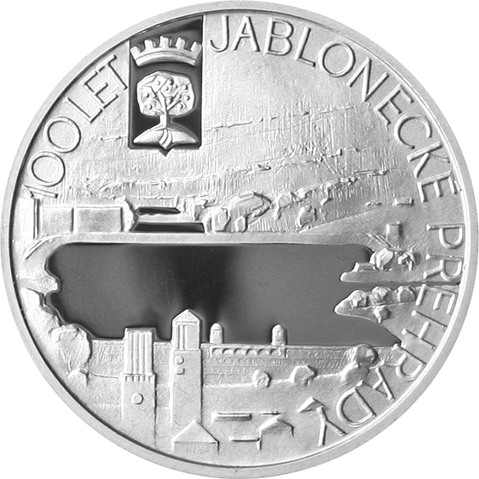 18. výročí ČM a 100. výročí Jablonecké přehrady Stříbrná medaile 2011 Proof
