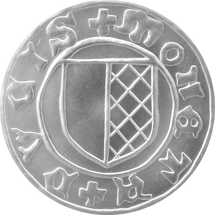 Replika stříbrného haléře vévody Opavského 2011 Standard