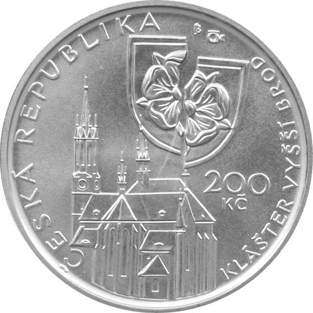Stříbrná mince 200 Kč Petr Vok z Rožmberka 400. výročí úmrtí 2011 Standard 