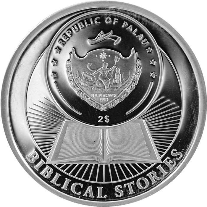 Stříbrná mince Adam a Eva 2011 Proof Palau