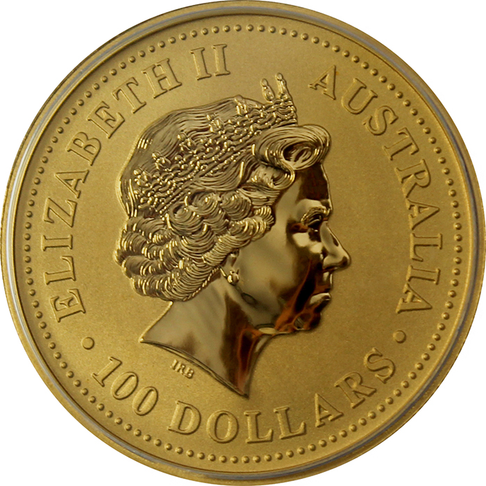 Zlatá investičná minca Year of the Dog Rok Psa Lunárny 1 Oz 2006