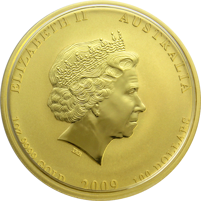 Zlatá investičná minca Year of the Ox Rok Byvola Lunárny 1 Oz 2009