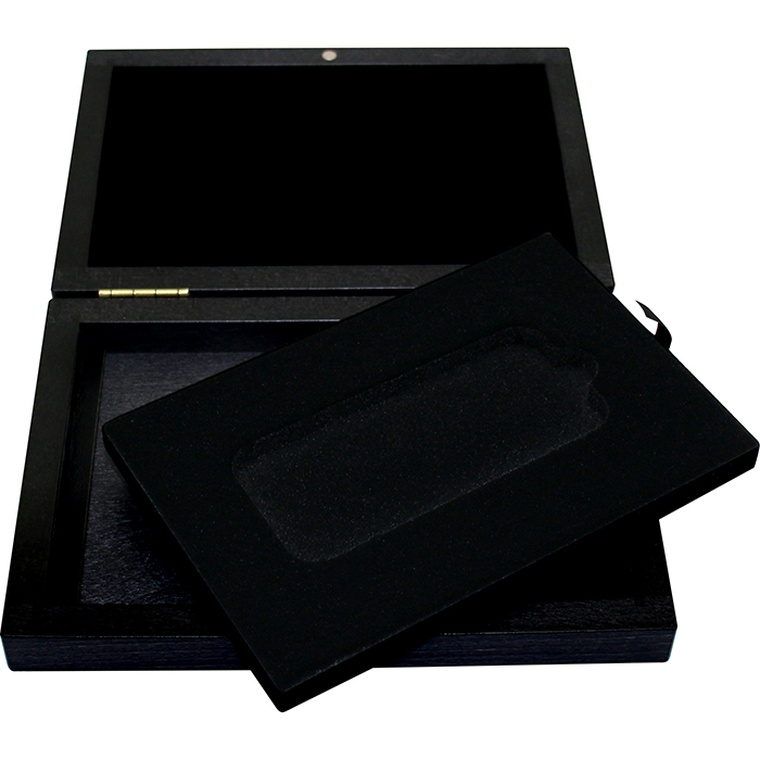 Drevenná krabička na zlaté tehličky Argor Heraeus 1 x 1000 gramov