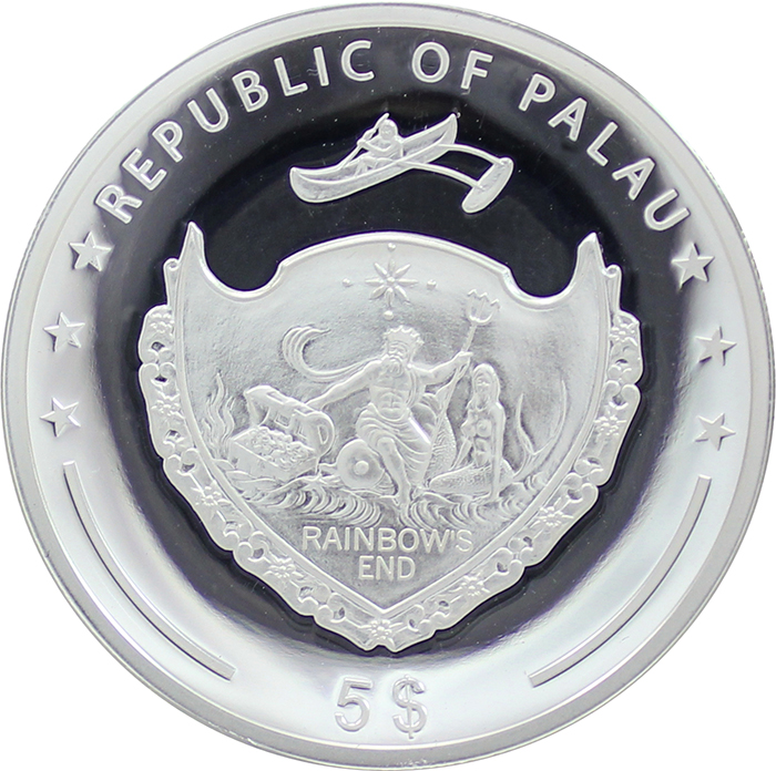 Stříbrná mince pozlacený Year of the Snake Rok Hada High Relief 2013 Proof