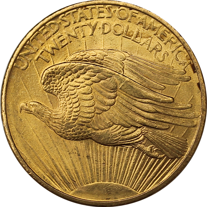 Zlatá mince American Double Eagle 1908