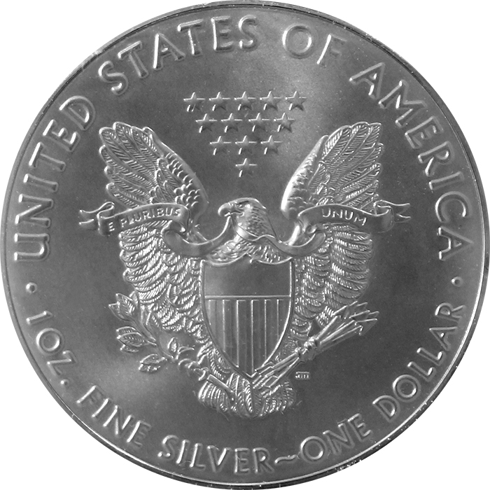 Stříbrná Ruthenium mince pozlacený American Eagle Golden Enigma 1 Oz 2017 Standard