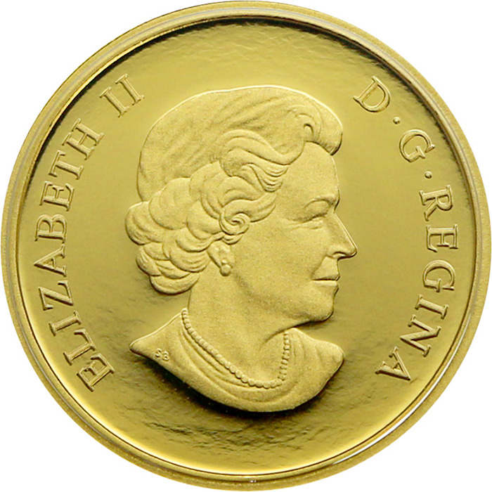 Zlatá minca Vikingové 2012 Proof