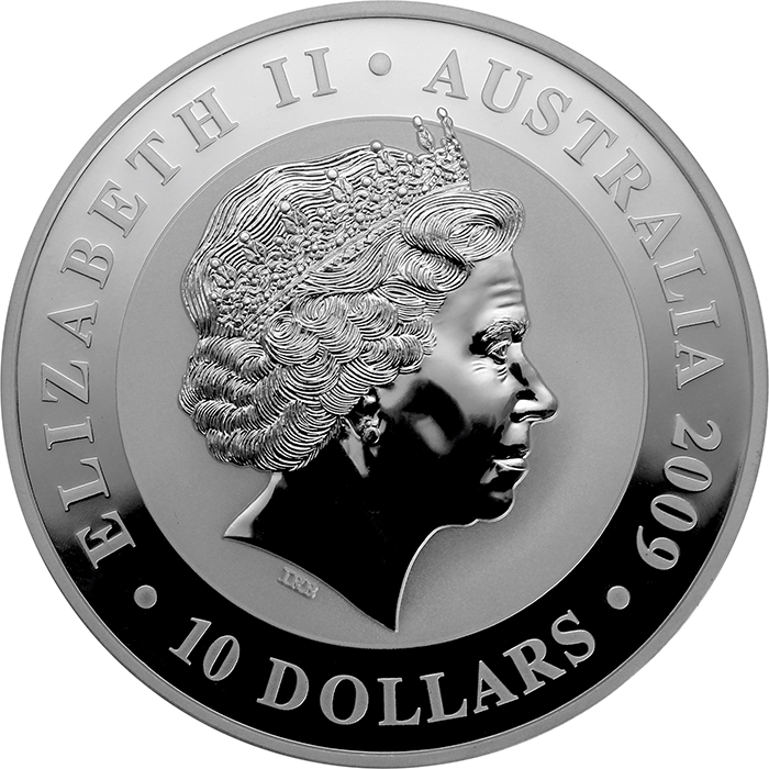 Stříbrná investiční mince Koala 10 Oz 2009