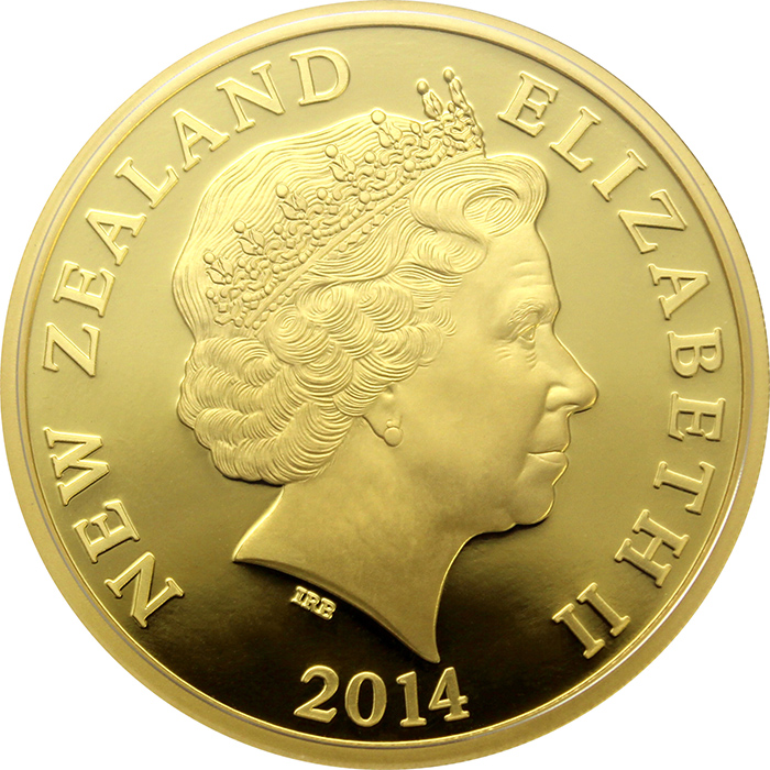 Zlatá mince Papatuanuku a Ranginui Maori Art 1 Oz 2014 Proof