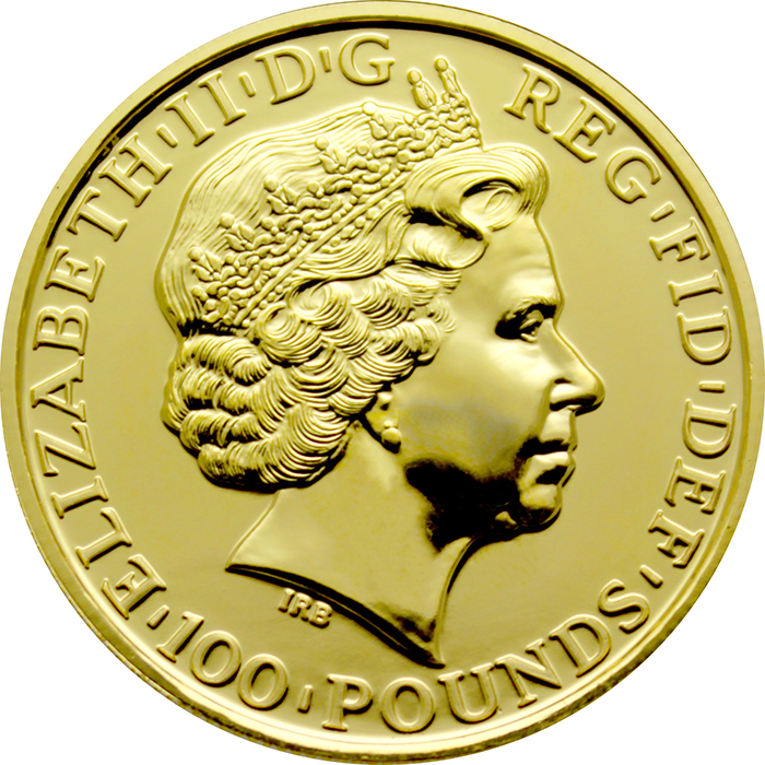 Zlatá investiční mince Rok Ovce Lunární The Royal Mint 1 Oz 2015