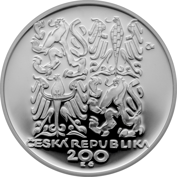 Stříbrná mince 200 Kč Božena Němcová 200. výročí narození 2020 Proof