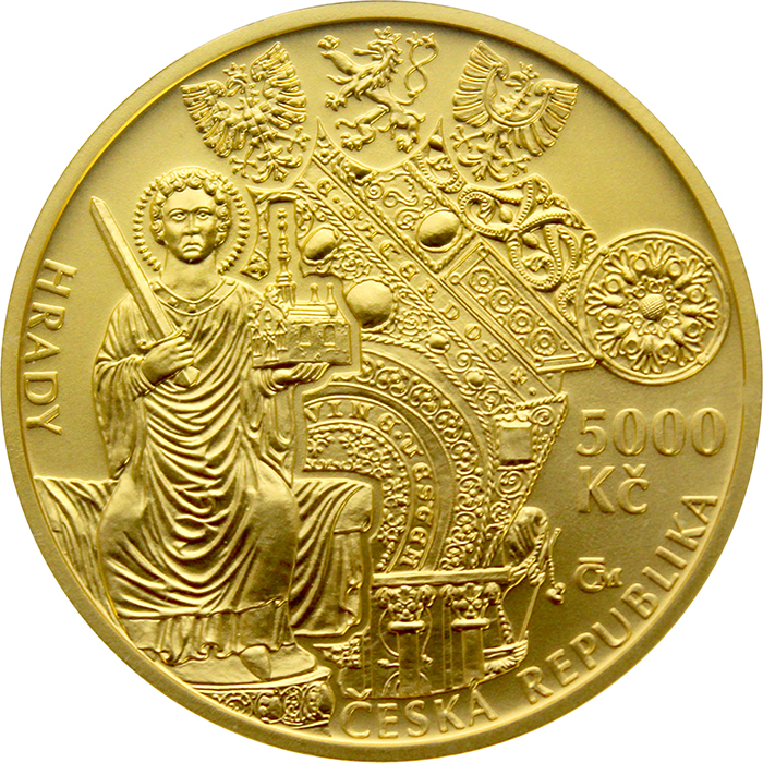 Zlatá mince 5000 Kč Hrad Bečov nad Teplou 2020 Standard