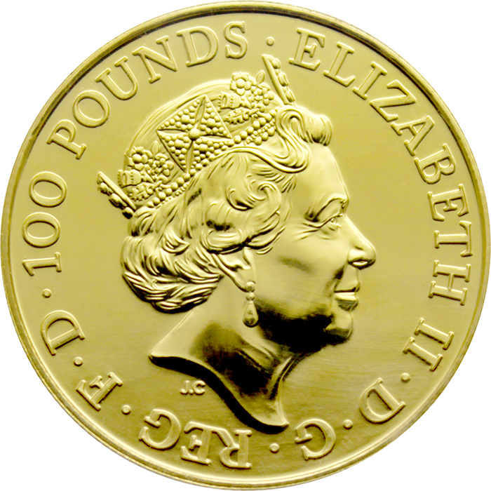 Zlatá investiční mince Rok Opice Lunární The Royal Mint 1 Oz 2016