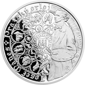 Stříbrná medaile Staroměstský orloj - Rak 2015 Proof