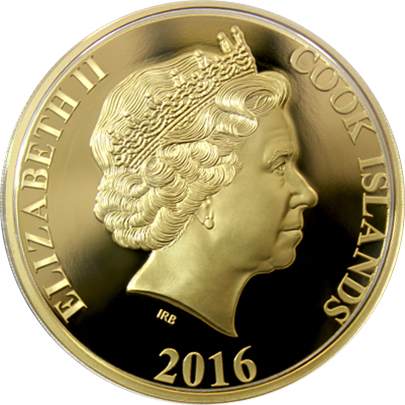Zlatá minca 5 Oz Transibírska magistrála 100. výročie 2016 Perleť Proof