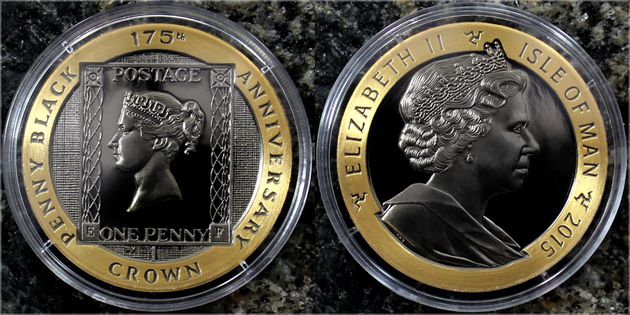 Zlatá minca Penny Black 175. výročie 1 Oz 2015 Proof