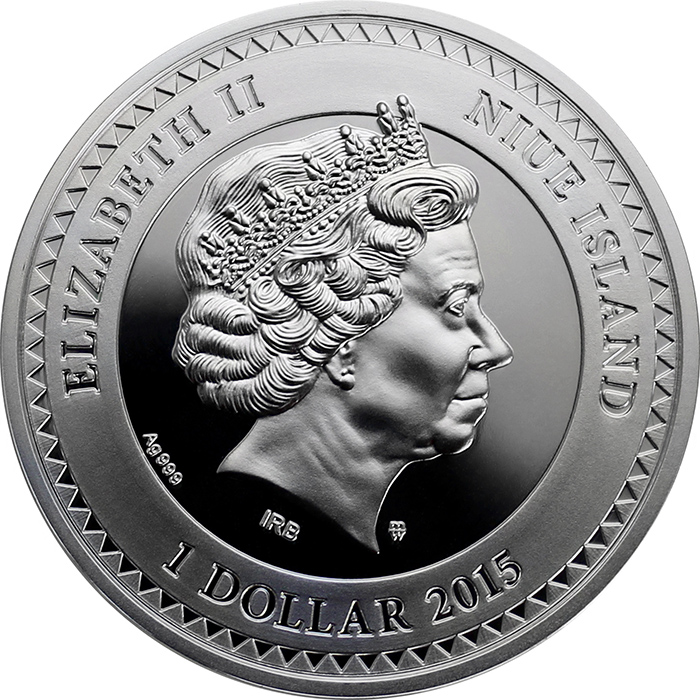Stříbrná mince Víra - The World of your Soul 2015 Proof