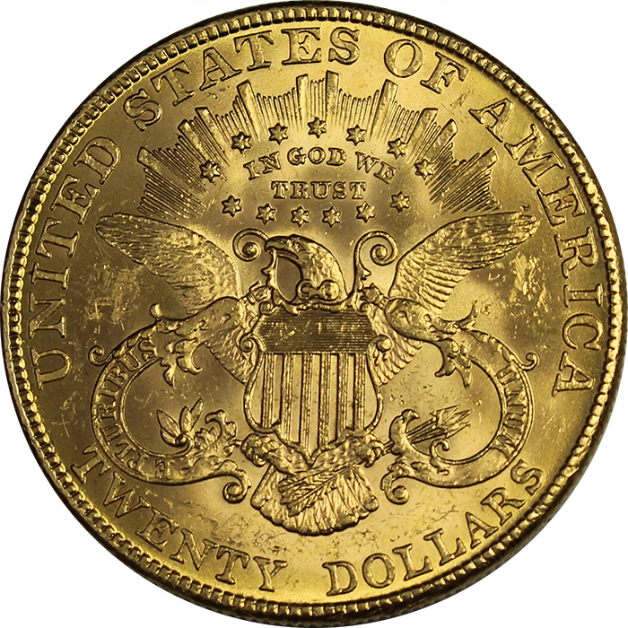 Zlatá minca American Double Eagle Liberty Head 1907
