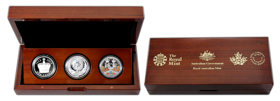 The Royal Silver Collection A Historic Reign Sada stříbrných mincí 2015 Proof