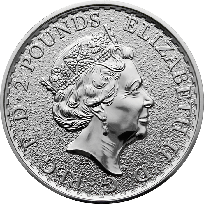 Strieborná investičná minca Rok Kohúta Lunárny The Royal Mint 1 Oz 2017