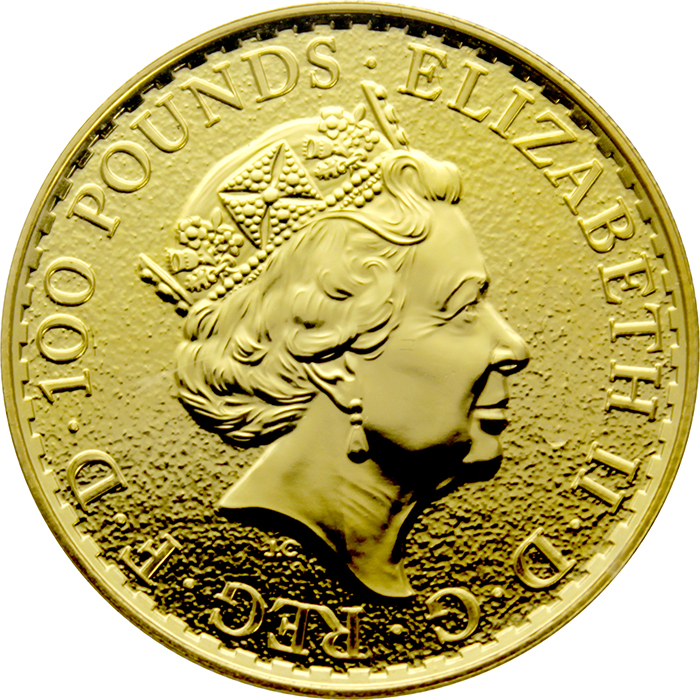 Zlatá investiční mince Rok Kohouta Lunární The Royal Mint 1 Oz 2017