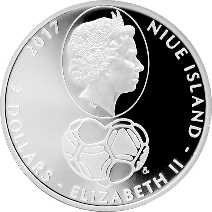 Strieborná minca  Jan Koller 2017 Proof