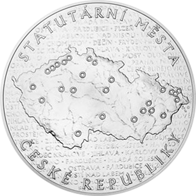 Stříbrná kilová investiční medaile Statutární město Liberec 2017 Standard