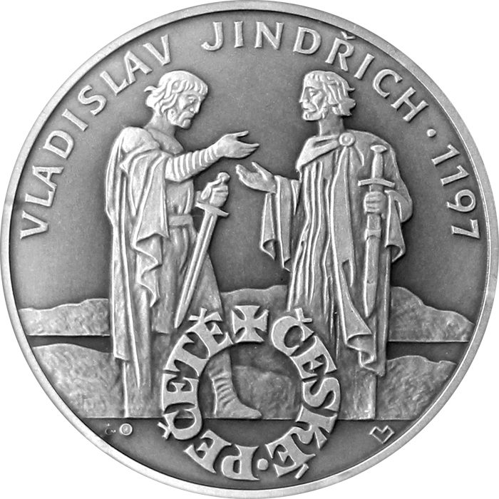 Stříbrná medaile České pečetě - Vladislav Jindřich 2017 Standard