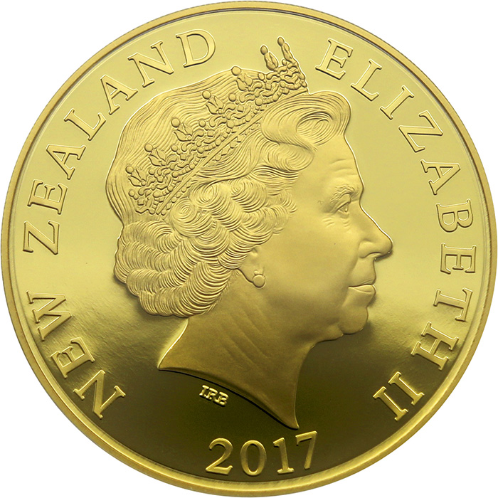 Zlatá mince 5 Oz Taniwha Maori Art 2017 Proof