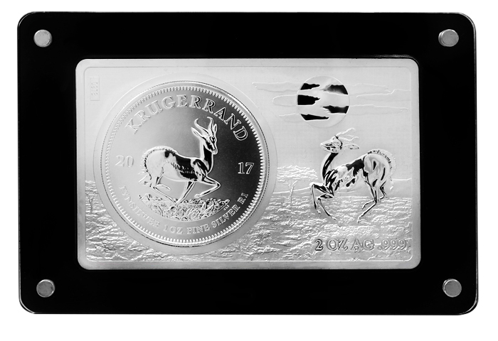 Stříbrná mince Krugerrand 50. výročí Exkluzivní edice 2017 Proof