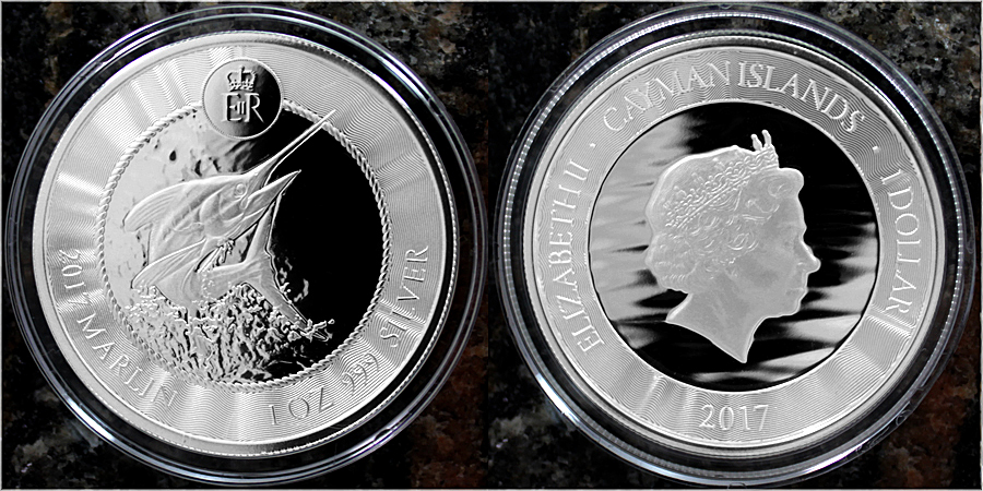 Stříbrná investiční mince Marlín 1 Oz