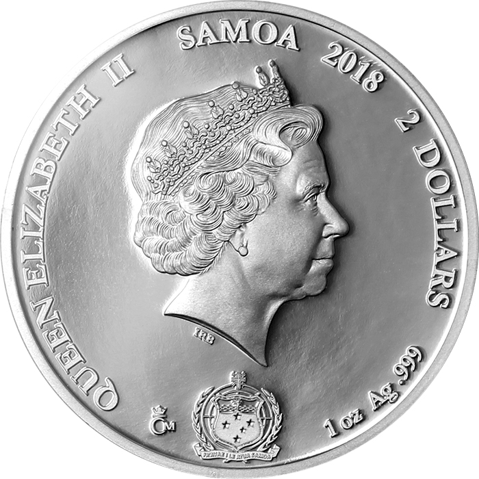 Stříbrná mince Ivan Hlinka 2018 Proof