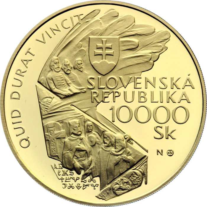Zlatá minca Bimilénium 2000 Proof
