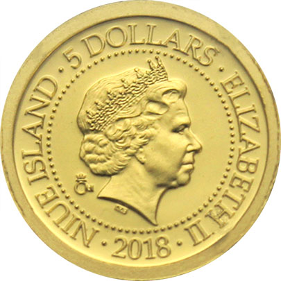 Zlatá mince Praha - Národní divadlo 2018 Proof