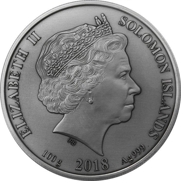 Stříbrná mince Bazilika Sacré-Coeur 2018 Antique Standard