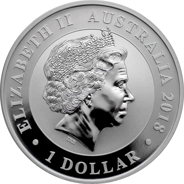 Stříbrná investiční mince Australian Swan 1 Oz 2018