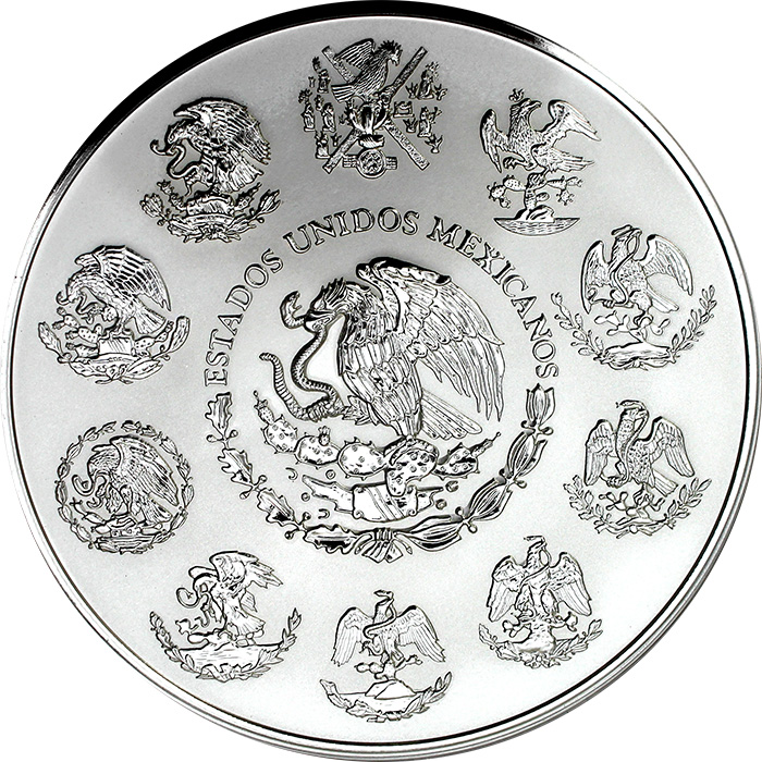 1kg Aztécký kalendář Stříbrná mince 2017 Proof