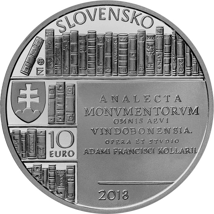 Stříbrná mince Adam František Kollár - 300. výročí narození 2018 Standard