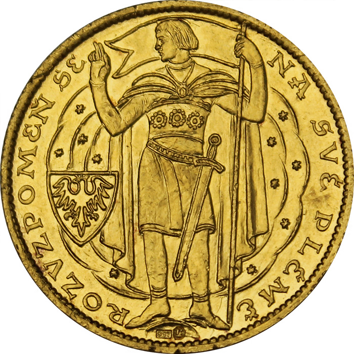 Zlatá medaile Milénium sv. Václava 929 - 1929