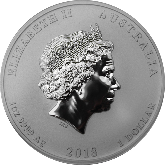 Stříbrná investiční mince Drak a Tygr 1 Oz 2018