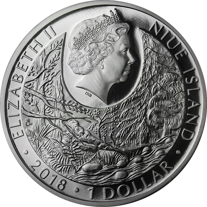 Stříbrná mince Ohrožená příroda - Ledňáček říční 2018 Proof