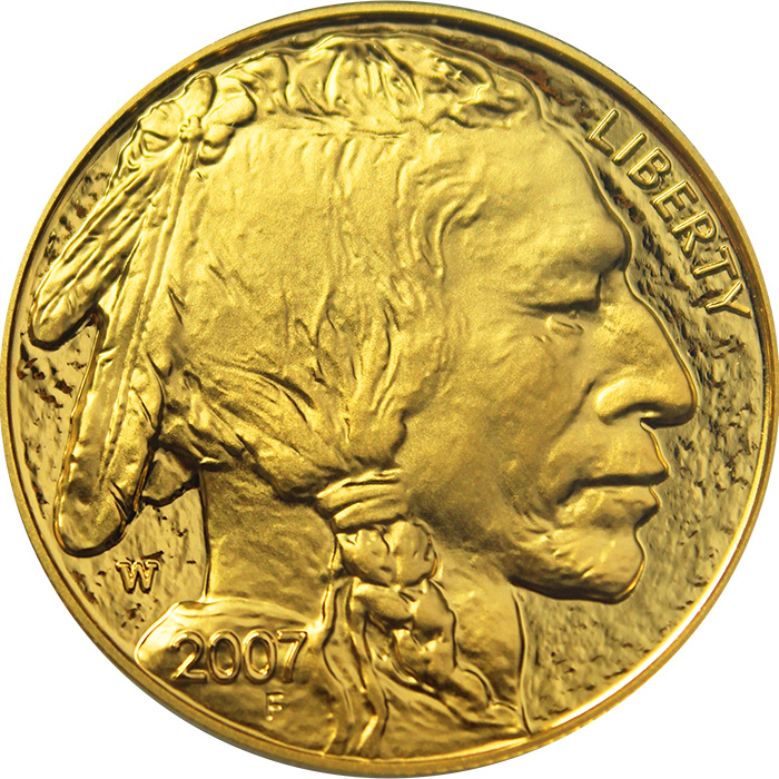 Zlatá mince American Buffalo 1 Oz 2007 Proof