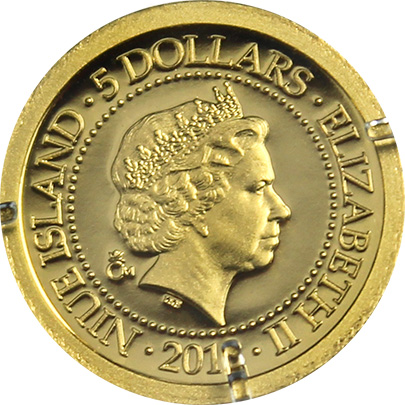 Zlatá mince Vydání první Československé známky 2018 Proof