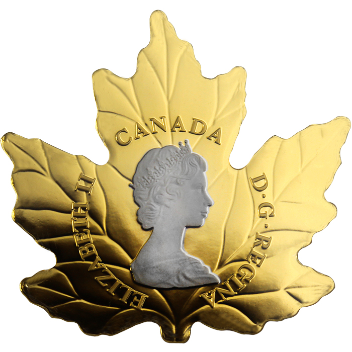 Zlatá pokovená mince Maple Leaf 1 Oz - 30. výročí 2018 Proof