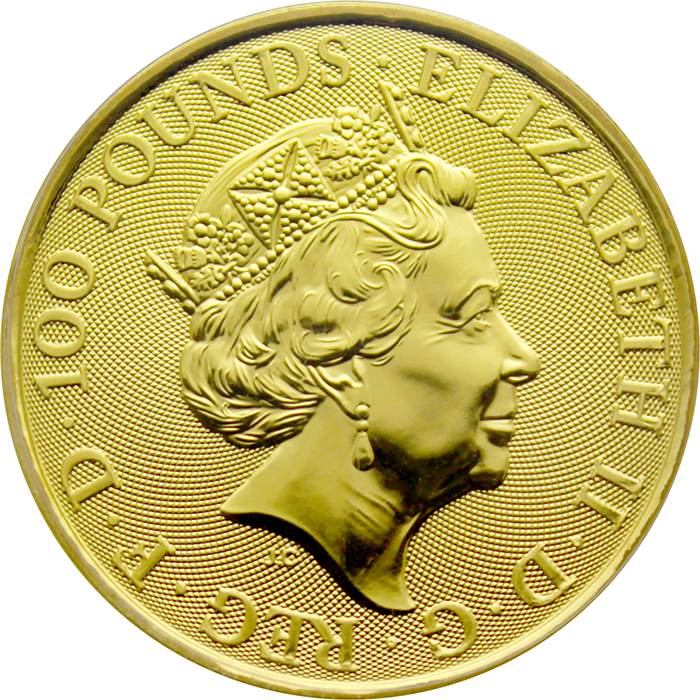 Zlatá investiční mince Rok Vepře Lunární The Royal Mint 1 Oz 2019
