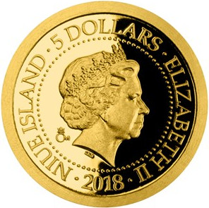 Zlatá mince Liberec - Liberecká radnice 2018 Proof